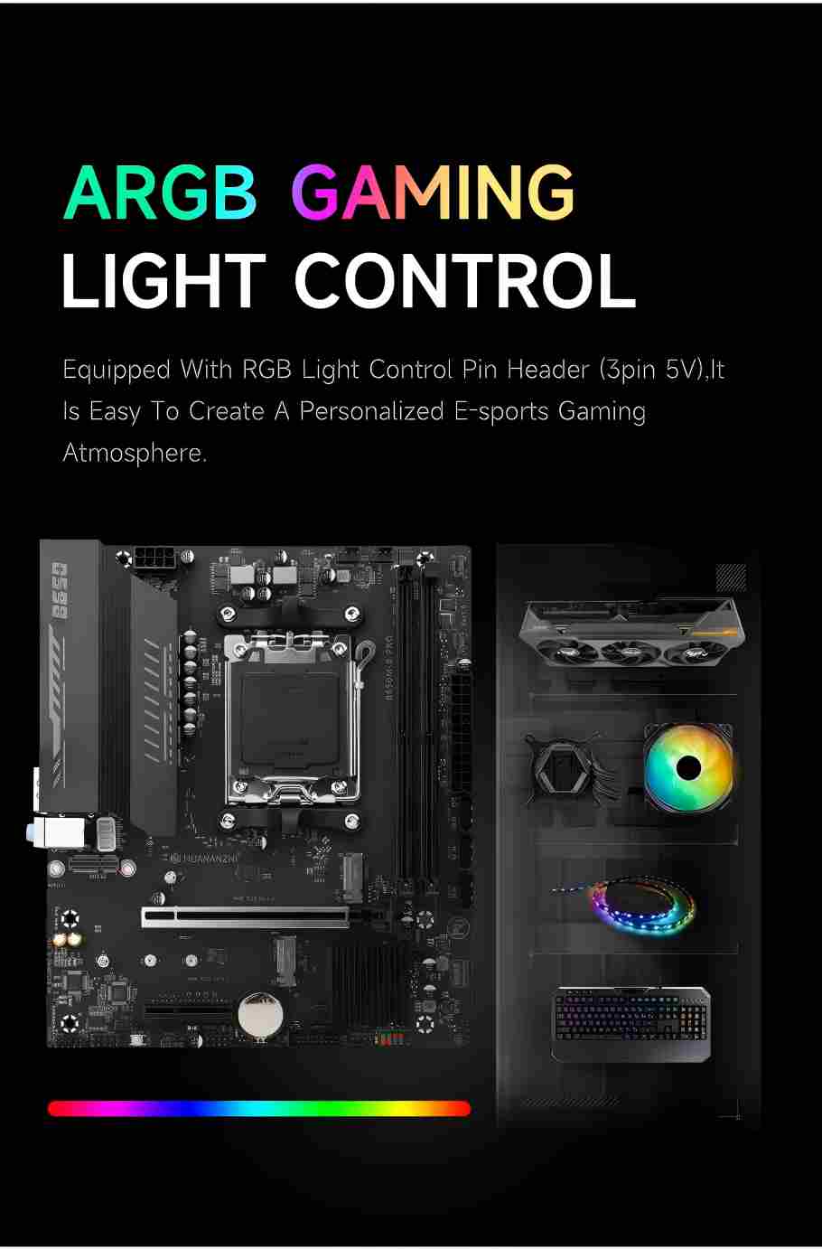 HUANANZHI B650M B Pro AMD AM5  - X870E Atx Motherboard 评论和价格